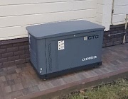 Монтаж газового генератора CTG CG10000SA