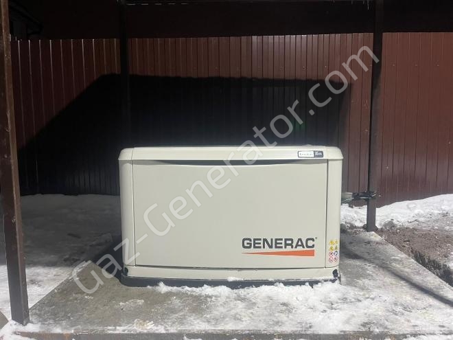 Пусконаладочные работы газового генератора Generac 7232 с АВР 