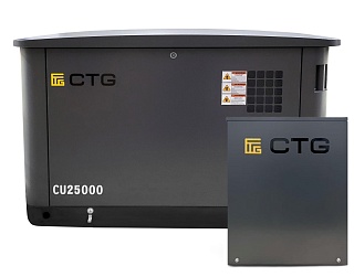 Газовый генератор CTG CU25000TSA с АВР