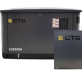 Газовый генератор CTG CU25000TSA с АВР