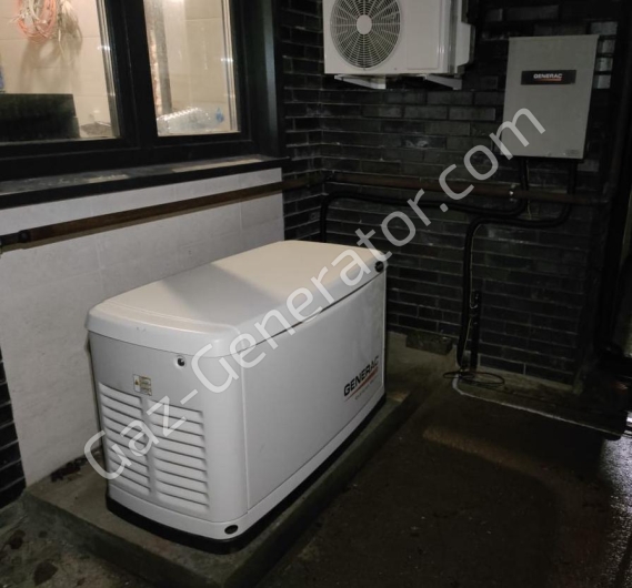 ПНР Generac 5915 на бетонной площадке