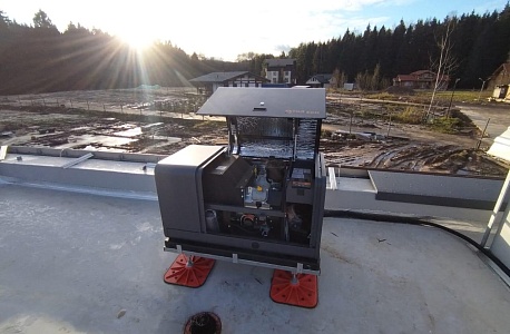 Газовый генератор, который живет на крыше