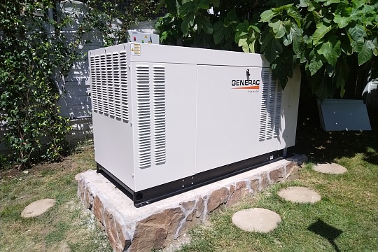 Монтаж и пусконаладочные работы газового генератора Generac RG40 с АВР
