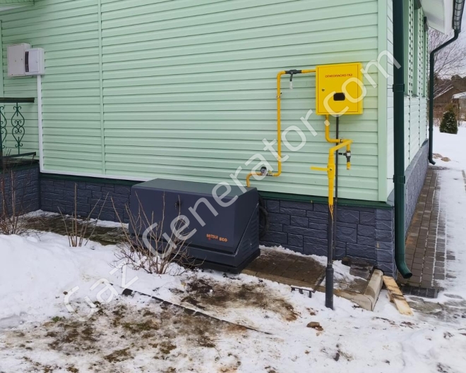 Монтаж и ПНР газового генератора Mitsui Power GM 7000 с АВР