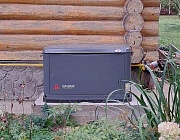 Монтаж и пусконаладочные работы газового генератора Pramac GA8000 (7233) на бетонном основании