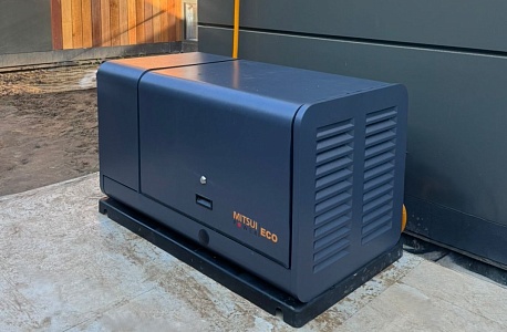 Монтаж газогенератора Mitsui Power GM 10000 с автоматикой