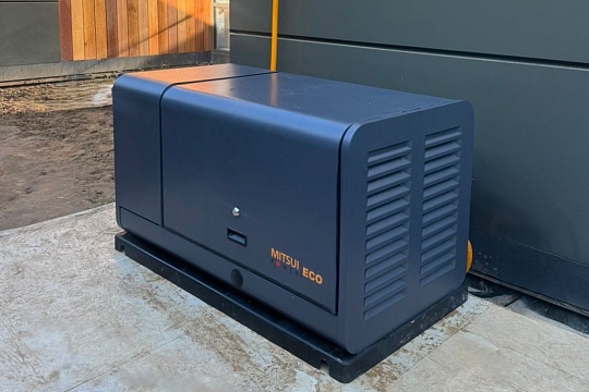 Монтаж газогенератора Mitsui Power GM 10000 с автоматикой