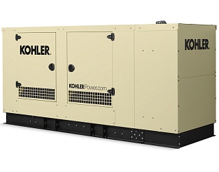 Газовая электростанция Kohler KG80 в кожухе