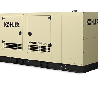 Газовая электростанция Kohler KG80 в кожухе