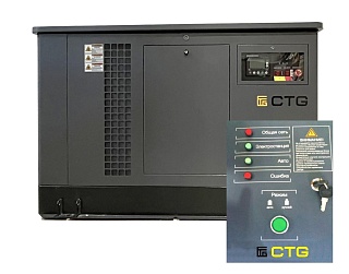 Газовый генератор CTG CU30000TSA с АВР