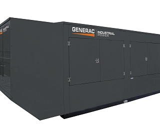 Газовый генератор Generac SG200/PG180 в кожухе