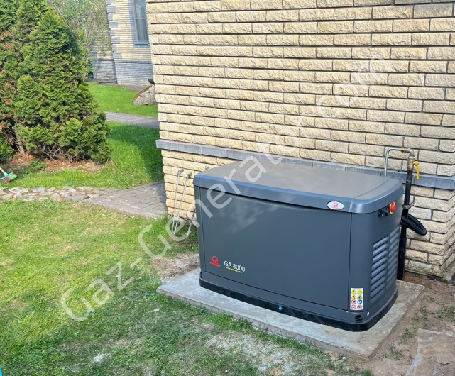 Монтаж и пусконаладочные работы газового генератора Pramac GA8000 (7233) Изображение 1