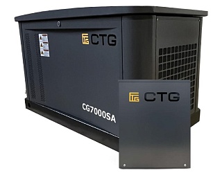 Газовый генератор CTG CG7000SA с АВР
