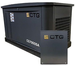 Газовый генератор CTG CG7000SA с АВР