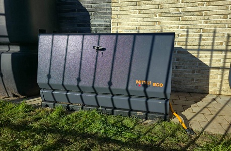 Монтаж Митсуи Пауэр GM 7000 с газгольдером