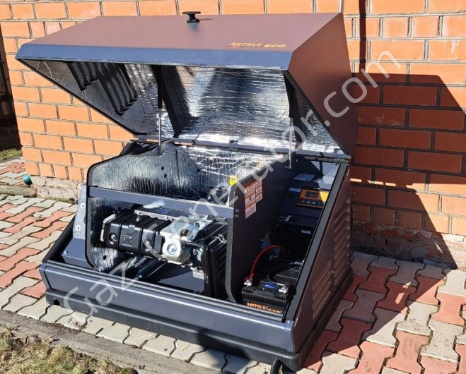 Монтаж и ПНР газового генератора Mitsui Power GM 7000