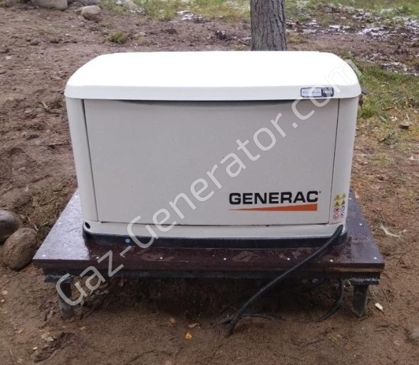 Монтаж и пусконаладочные работы газового генератор Generac 7146 с АВР, с подключением к газгольдеру