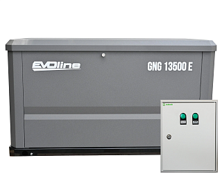 фото Газовый генератор EVOline GNG 13500 E c АВР от магазина Gaz-Generator.com