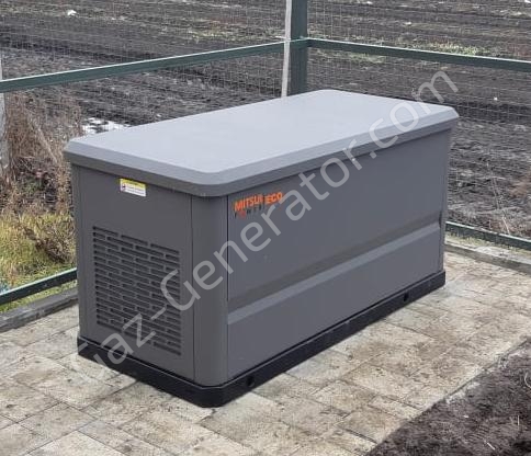 Монтаж генератора Mitsui Power GM 13000