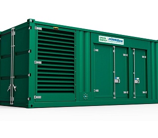 Газовый генератор PowerLink GXE 50 NG в контейнере