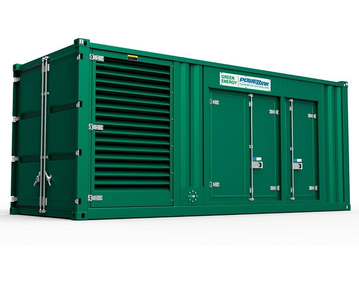 Газовый генератор PowerLink GXE 50 NG в контейнере