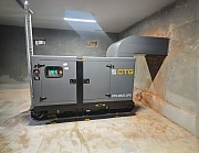 Монтаж электростанции CTG 40CG в кожухе