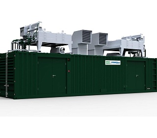Газовый генератор PowerLink GE 400 NG в контейнере