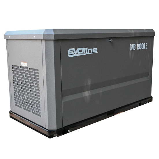 Газовый генератор EVOline GNG 19000 E вид слева